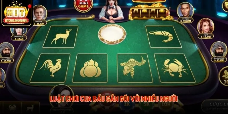 Luật chơi cua bầu gần gũi với nhiều người