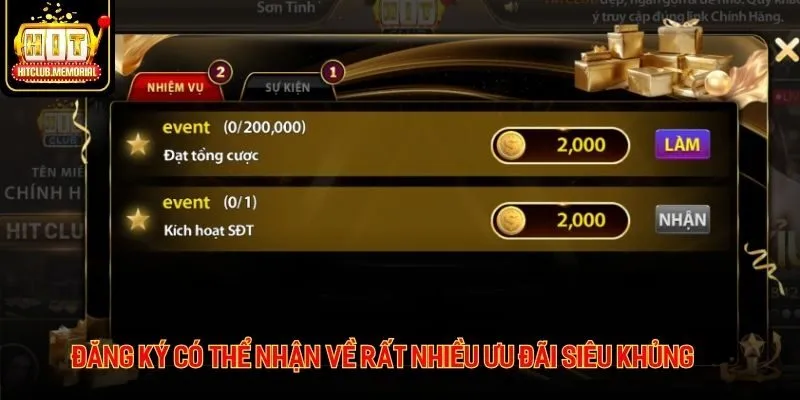 Đăng ký có thể nhận về rất nhiều ưu đãi siêu khủng Đăng ký có thể nhận về rất nhiều ưu đãi siêu khủng